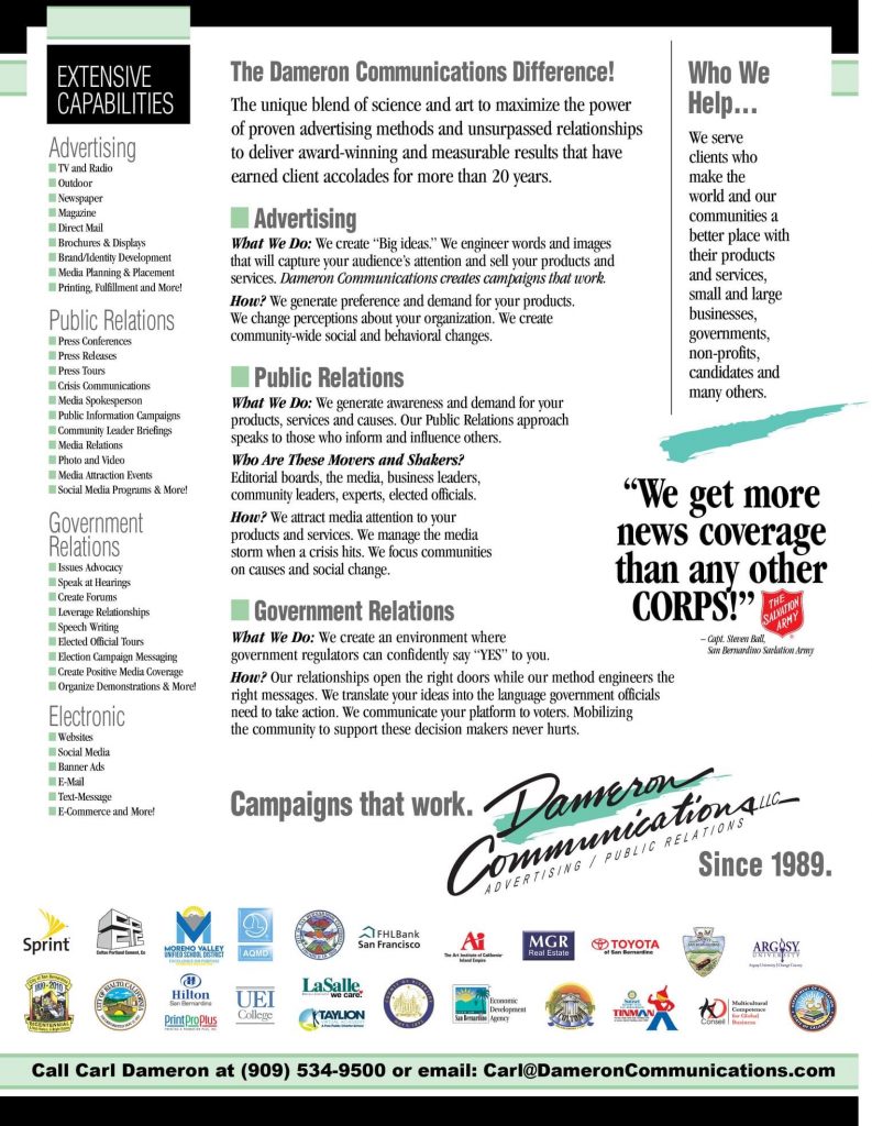 advertising and public relations 