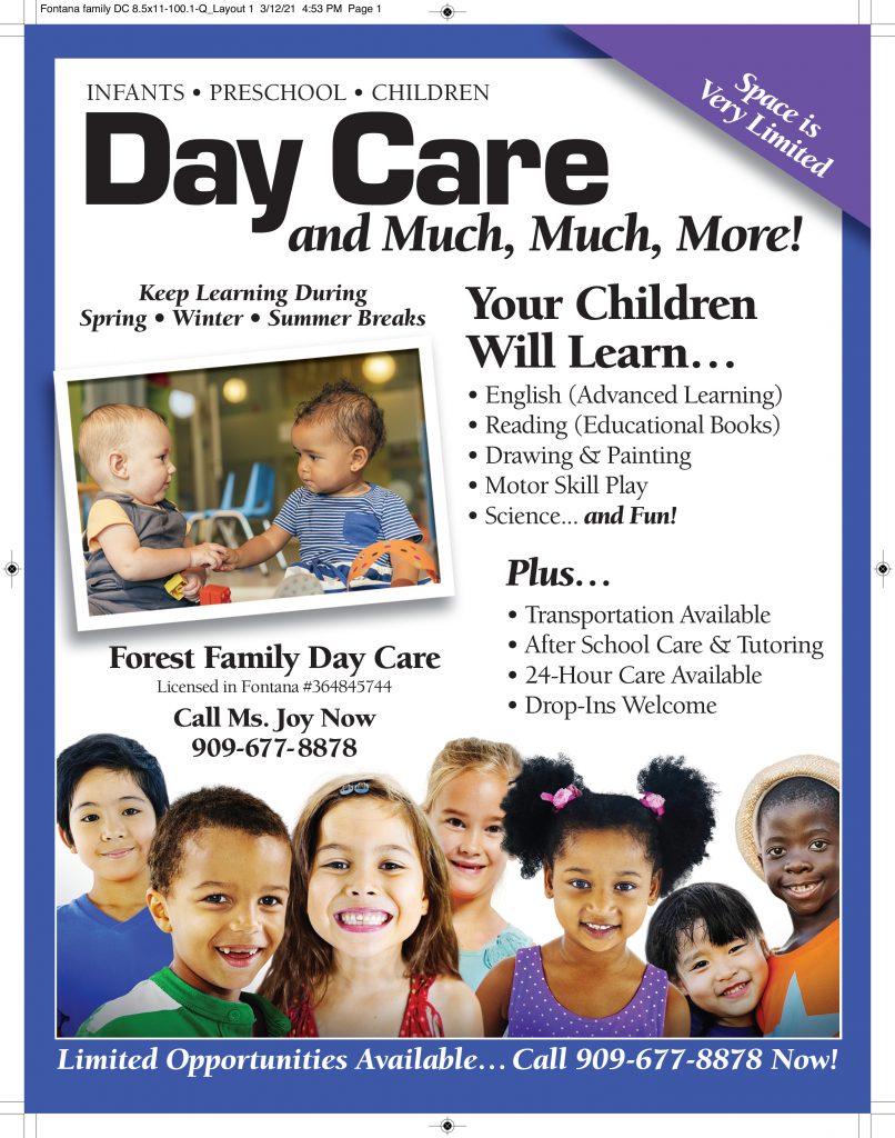 Joy's Day Care in Fontana