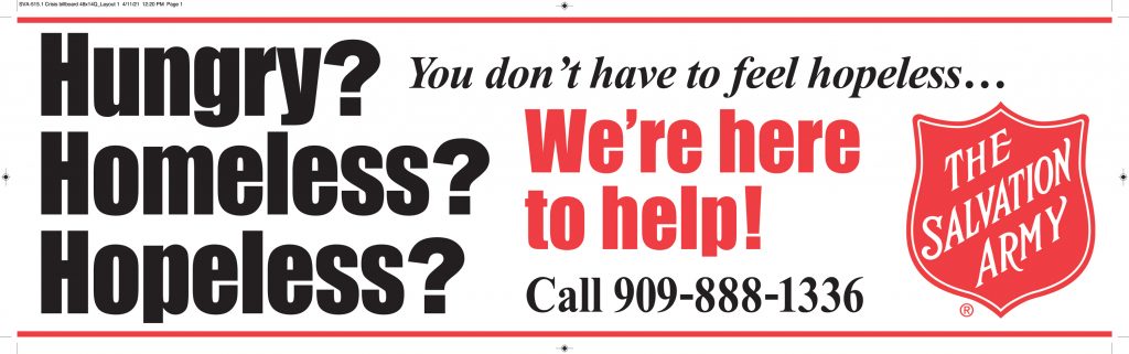 Salvation Army Billboard