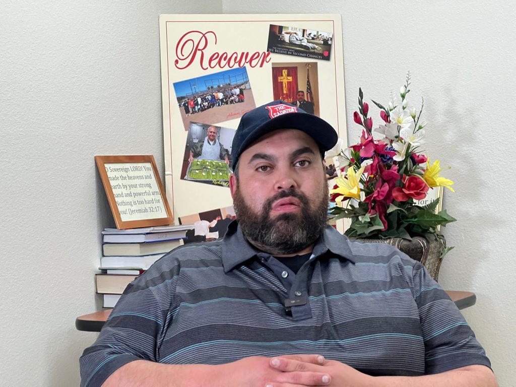 Recent grad Gabriel now repairs donated items and attends regular Narcotics Anonymous and Alcoholics Anonymous meetings to stay clean and sober.