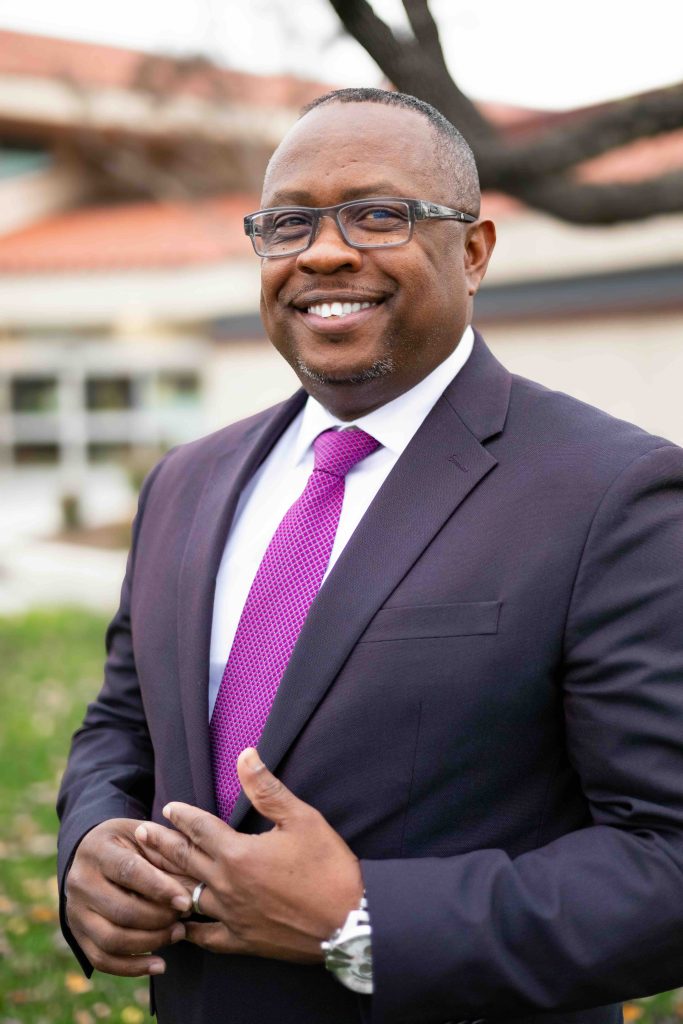 Dr. Marcus Funchess, Assistant Superintendent of Human Resources of the San Bernardino City Unified School District is The Dr. Juanita Scott Humanitarian of the Year Co-Award winner.